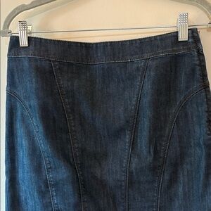 Ann Taylor Dark Denim Pencil Skirt Size 4P